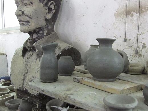 陶艺工作室拍摄