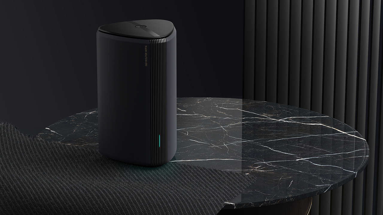 360 Wifi-6 Router（圖ZMjI5NDU0MDM2） - 電子產(chǎn)品 - 站酷設(shè)計(jì)師TimBergling原創(chuàng)素材 - 站酷ZCOOL