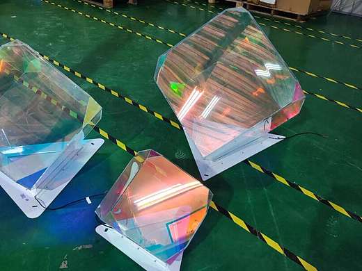 炫彩亚克力灯光小品