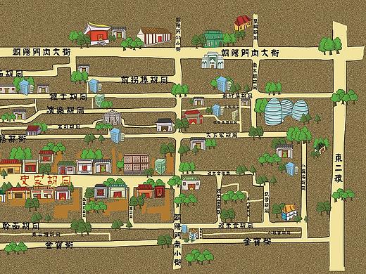 手繪地圖（個人主頁-ZMjc5MzkxMjg=） - 其他平面 - 站酷設(shè)計師米酥酥酥原創(chuàng)素材 - 站酷ZCOOL