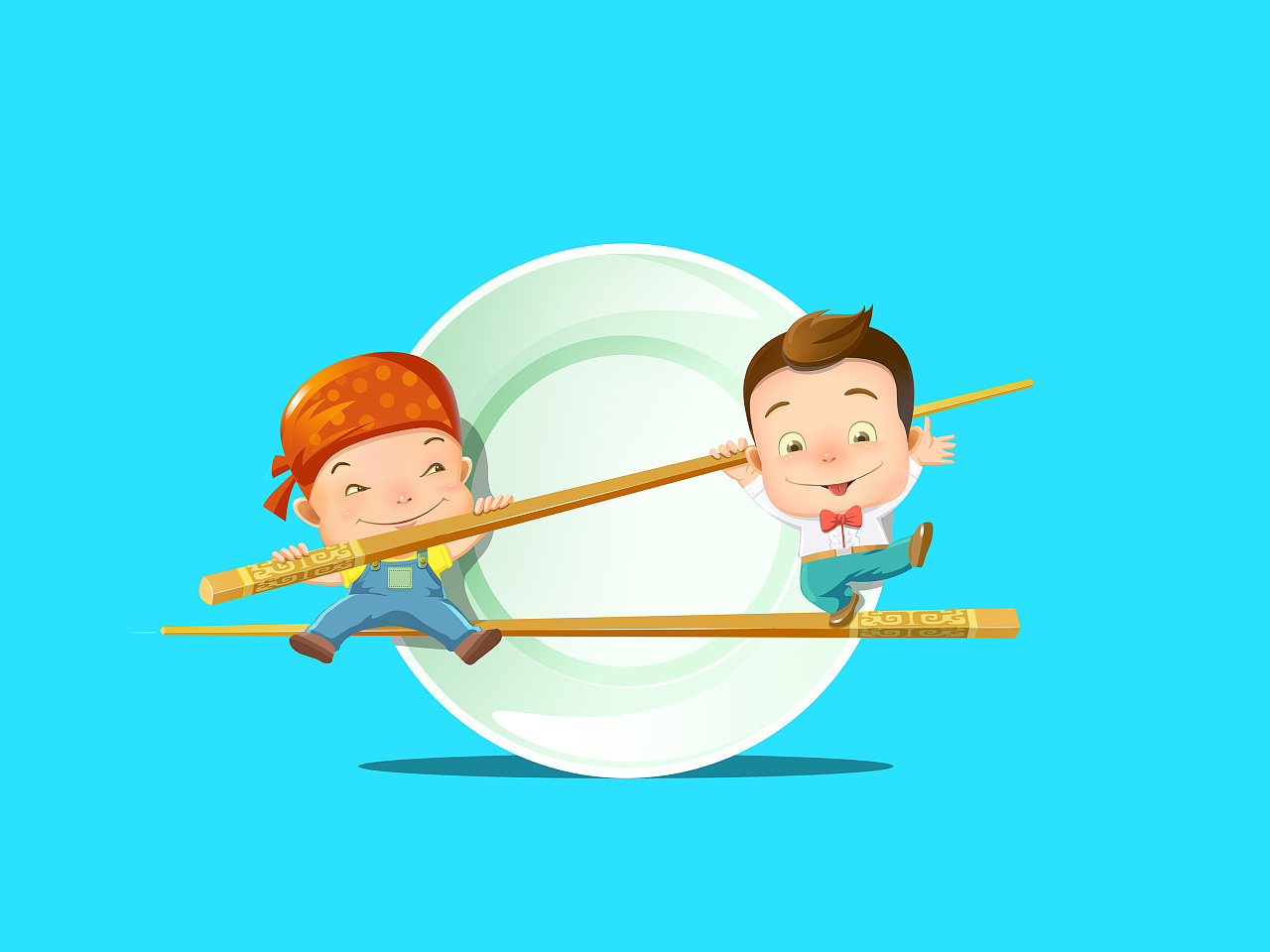 新款日韩zakka创意木质筷子 可爱卡通头型实用木筷 家用儿童筷子-阿里巴巴