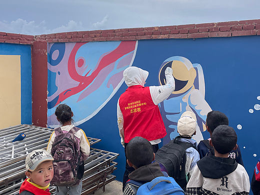 梦想彩绘|青海全都苏泊尔小学公益彩绘之旅