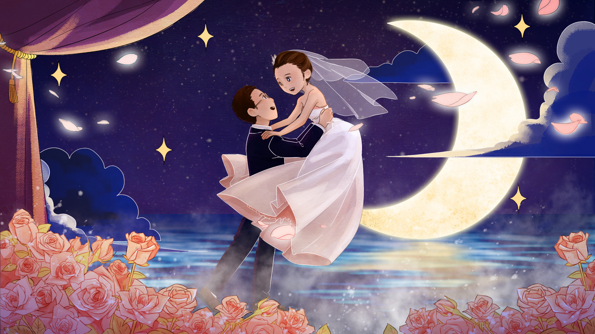 华尔兹婚礼服务〕送给亲爱的678 @superl廖小超|动漫|动画片|suplrl