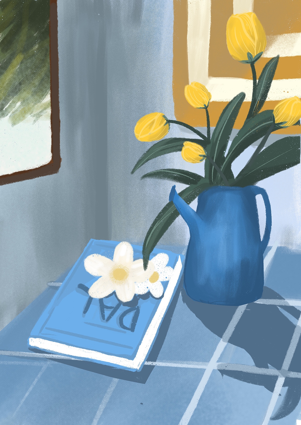 一组花花日历主题的练习（图ZMjI0NjIxOTEy） - 商业插画 - 站酷设计师噗呲呲原创素材 - 站酷ZCOOL