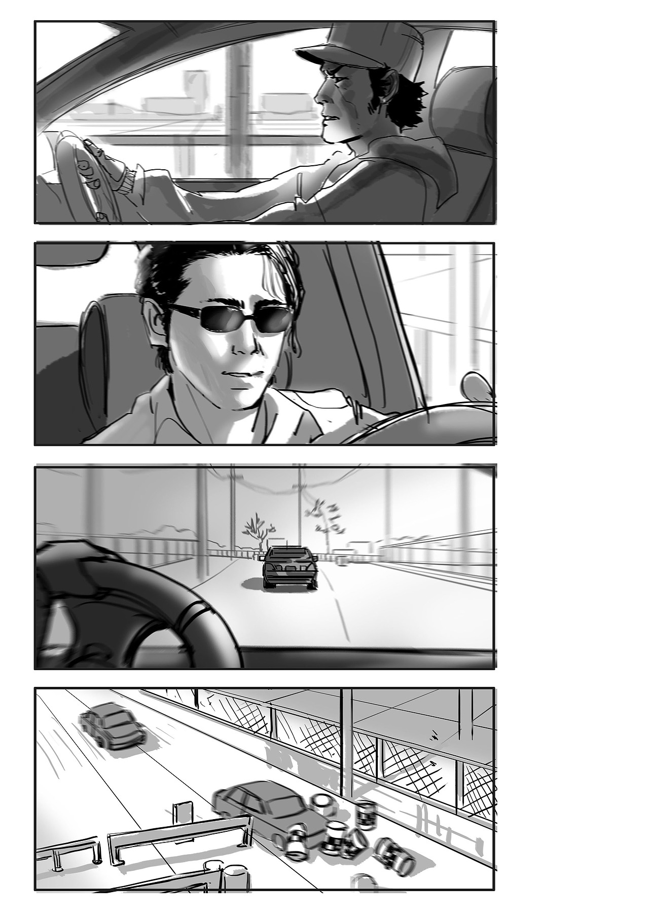 分镜练习（图ZOTE1NTEwODQ=） - 设定/分镜 - 站酷设计师1020249950原创素材 - 站酷ZCOOL