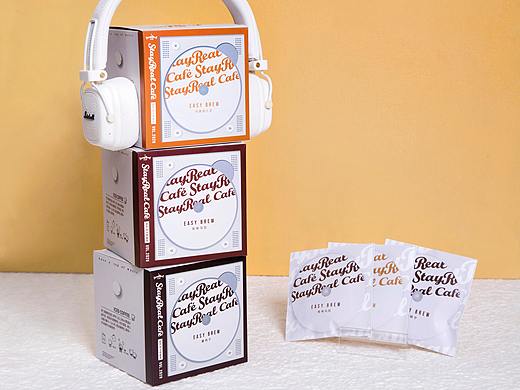 StayReal Cafe品牌冷泡咖啡包装设计