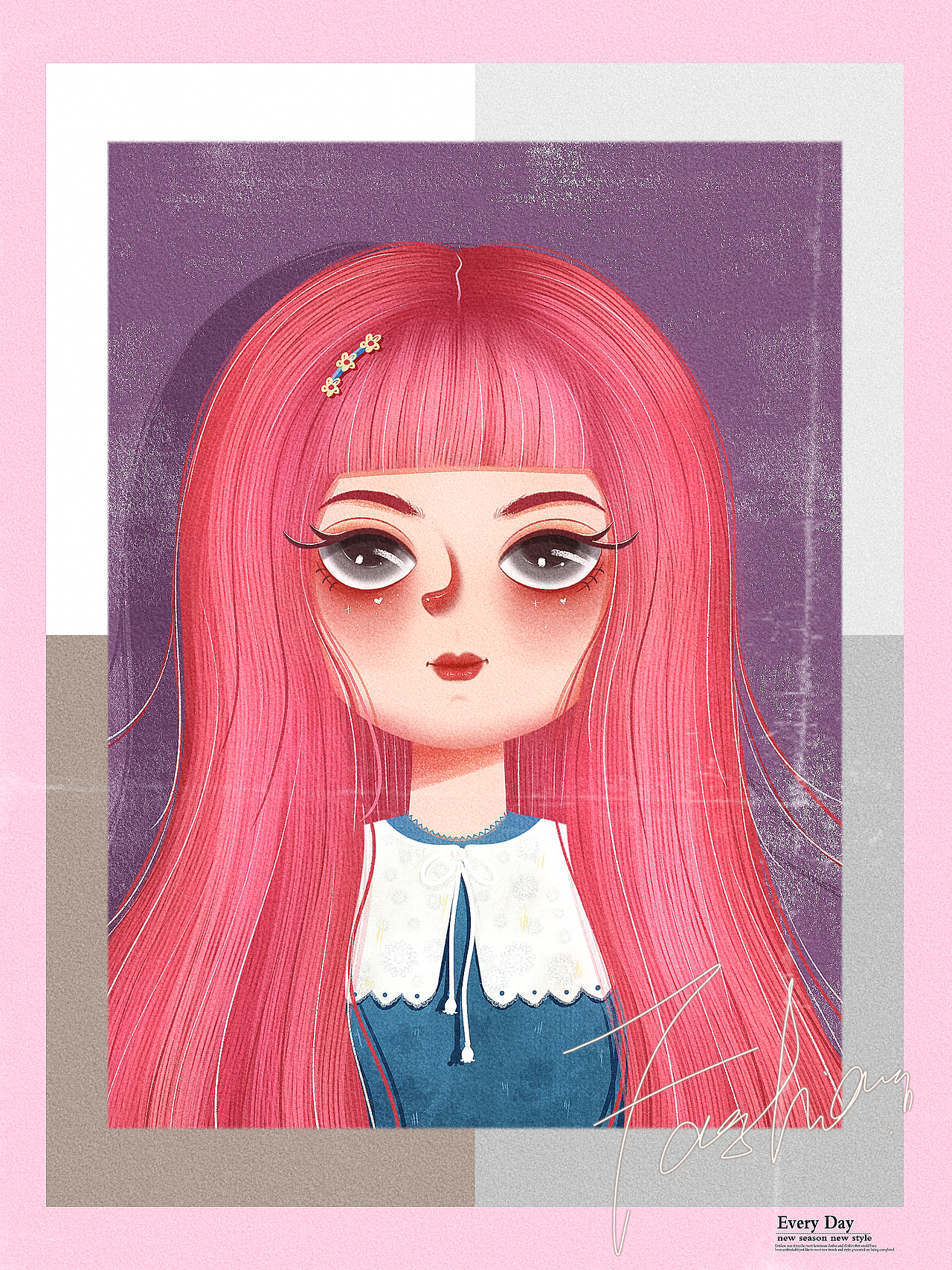 2022年画的一些美人儿