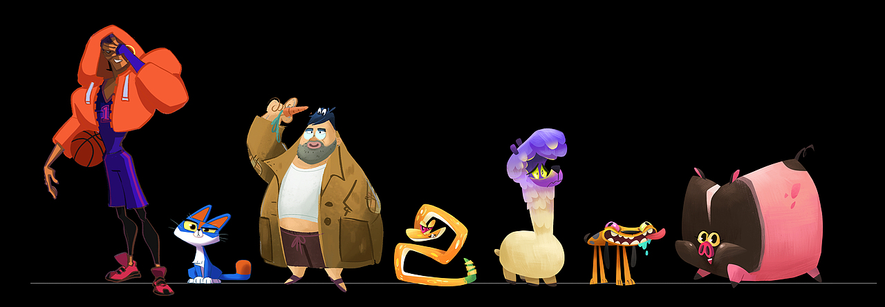 风帧（KIFRAME）X GDC环球数码《弃宠大灌篮》（图ZMjE0MjE2Njk2） - 动画片 - 站酷设计师KiframeStudio原创素材 - 站酷ZCOOL