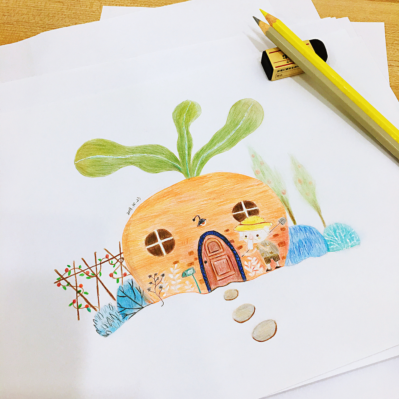 手绘（图ZMTUwMDU2ODg0） - 创作习作 - 站酷设计师狸_子原创素材 - 站酷ZCOOL