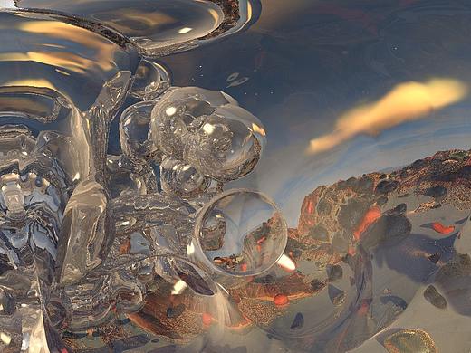 广州美术学院 本科二年级 VR作品《Crystal》