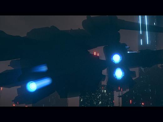 Octane scatter 夜景科幻城市（個(gè)人主頁-ZMzY2NTc5MzI=） - 場景 - 站酷設(shè)計(jì)師AgJR原創(chuàng)素材 - 站酷ZCOOL