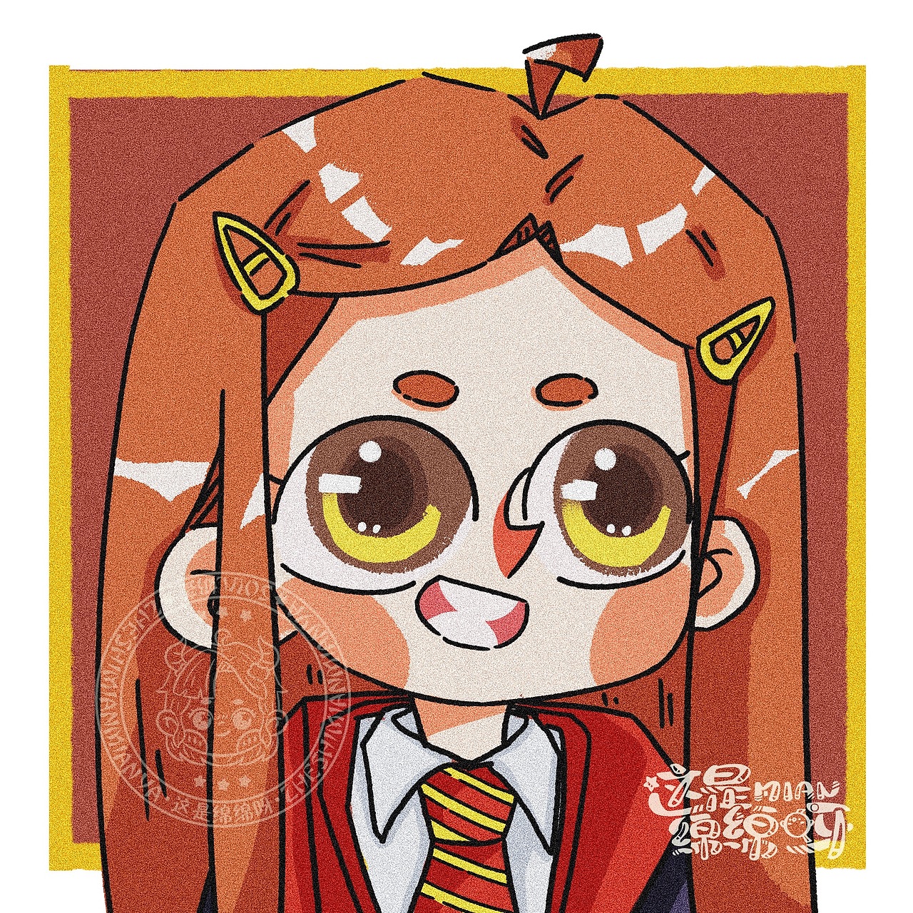 哈利波特Q版头像（图ZMjc4ODYzMDQ4） - 儿童插画 - 站酷设计师是绵绵呀原创素材 - 站酷ZCOOL