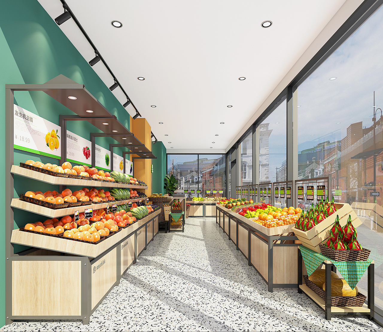 水果店铺设计