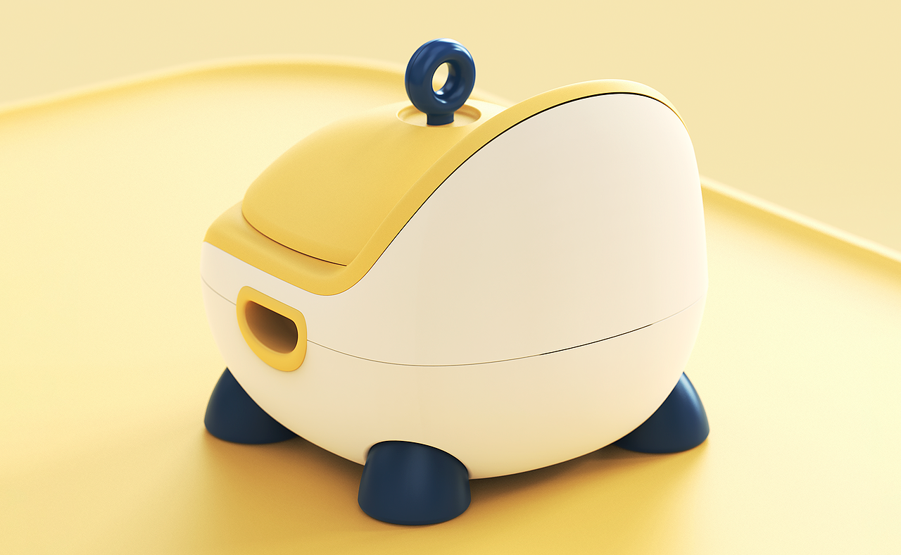 植入温情，强化品牌 | 明锐设计  ELSABABY宝宝坐便器 