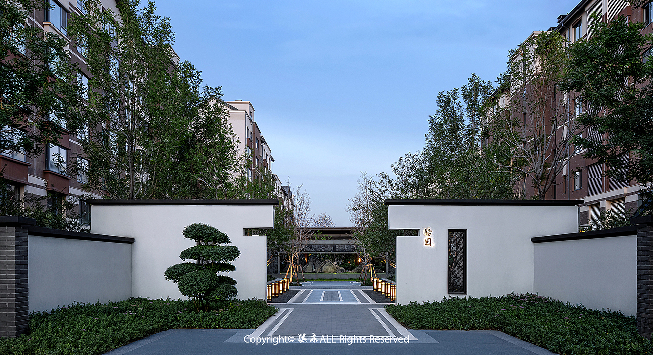 天津格调松间，畅园实景（图ZMjQ2NjIyMjc2） - 环境/建筑摄影 - 站酷设计师建筑空间摄影镇东原创素材 - 站酷ZCOOL