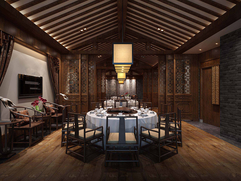 问鼎中餐厅-成都中餐厅设计丨成都中餐厅装修（图ZODcwNzM5MTY=） - 家装设计 - 站酷设计师中餐厅设计原创素材 - 站酷ZCOOL
