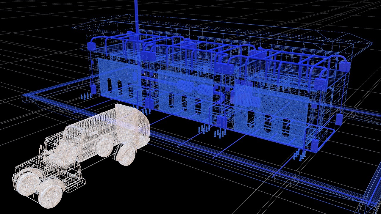 数据可视化三维场景3d概念动画短片垃圾中转站（图ZMjIzNDgwMjQ4） - 建筑/空间 - 站酷设计师锡络原创素材 - 站酷ZCOOL