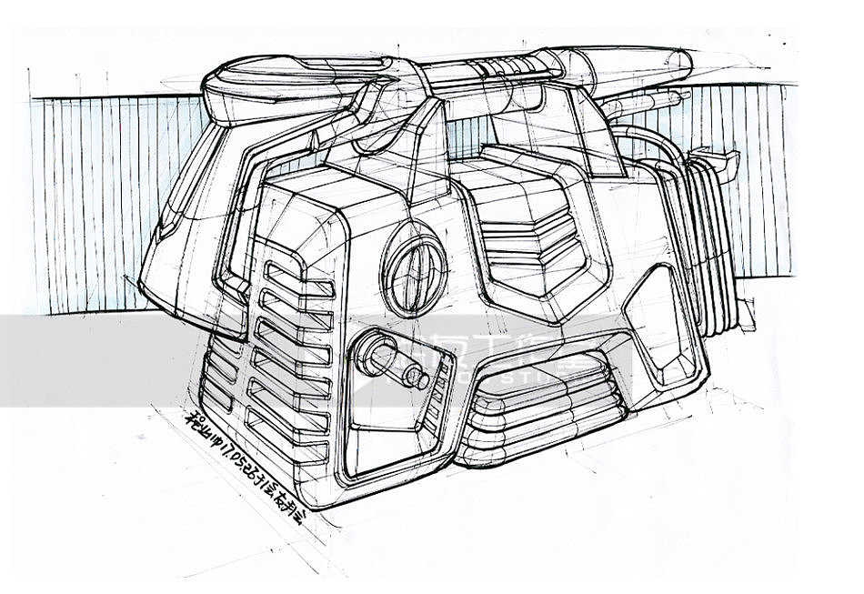 程业帅电动工具产品手绘合集 （工业设计手绘）（图ZMTI4MDUwMjk2） - 其他工业/产品 - 站酷设计师程业帅原创素材 - 站酷ZCOOL