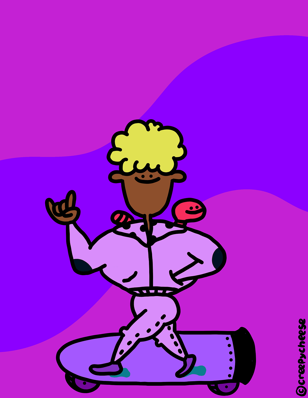 IMAGE MAKIN｜ 001（圖ZMzA4NzMzMjYw） - 新銳潮流插畫 - 站酷設(shè)計師CreepyCheese原創(chuàng)素材 - 站酷ZCOOL