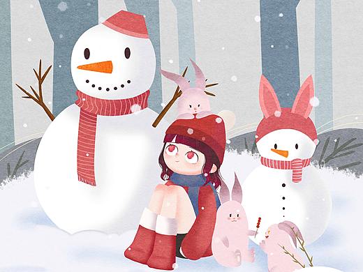 兔森娜日記（個(gè)人主頁(yè)-ZNDA5MTk0NzI=） - 兒童插畫 - 站酷設(shè)計(jì)師楊二喜吖原創(chuàng)素材 - 站酷ZCOOL