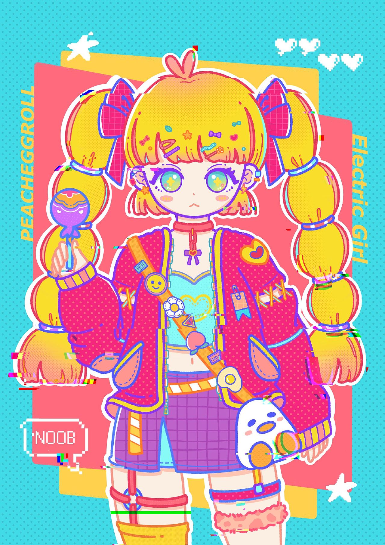 原创插画｜电波少女vol.3