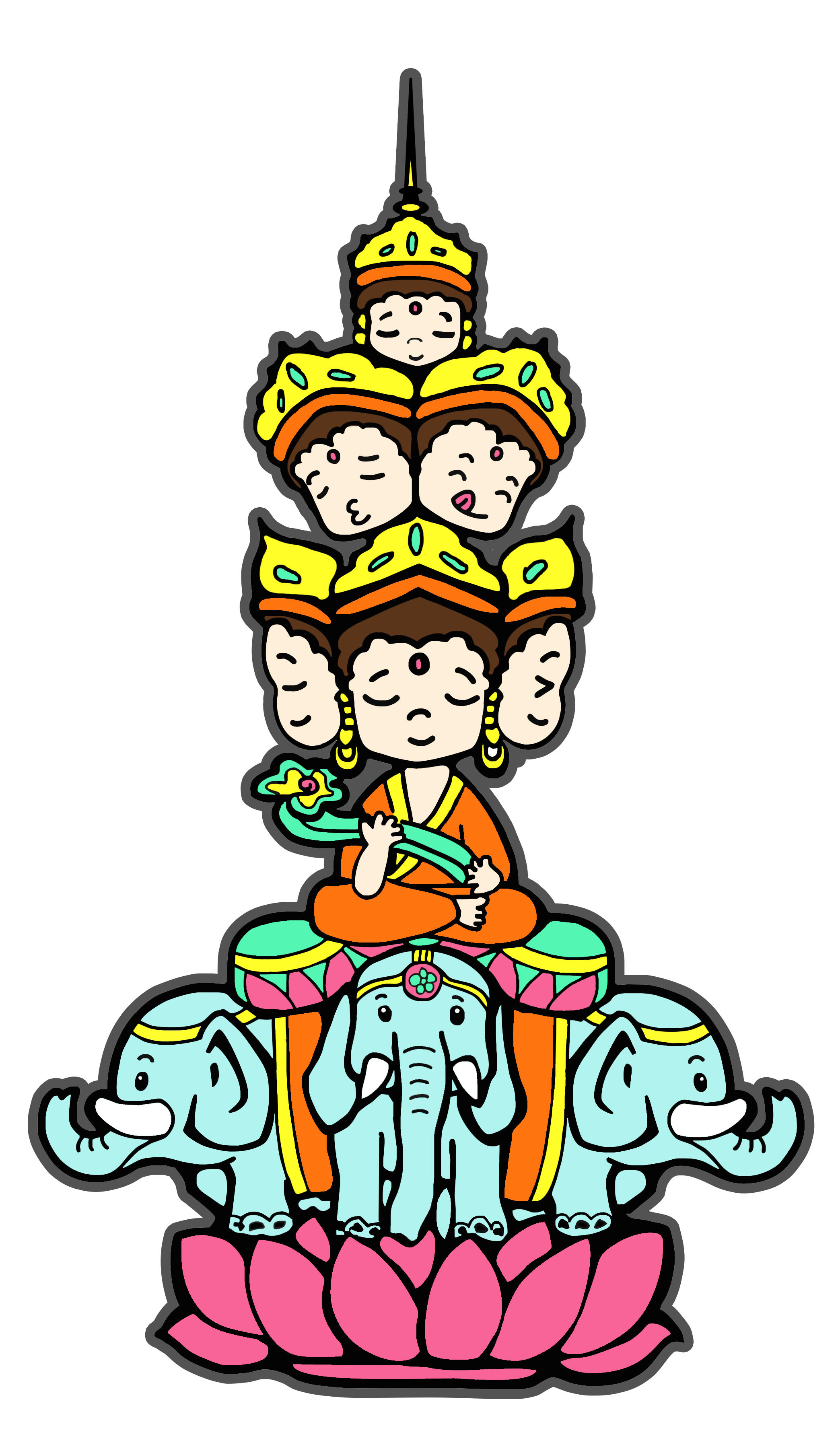 乐山大佛ip卡通形象