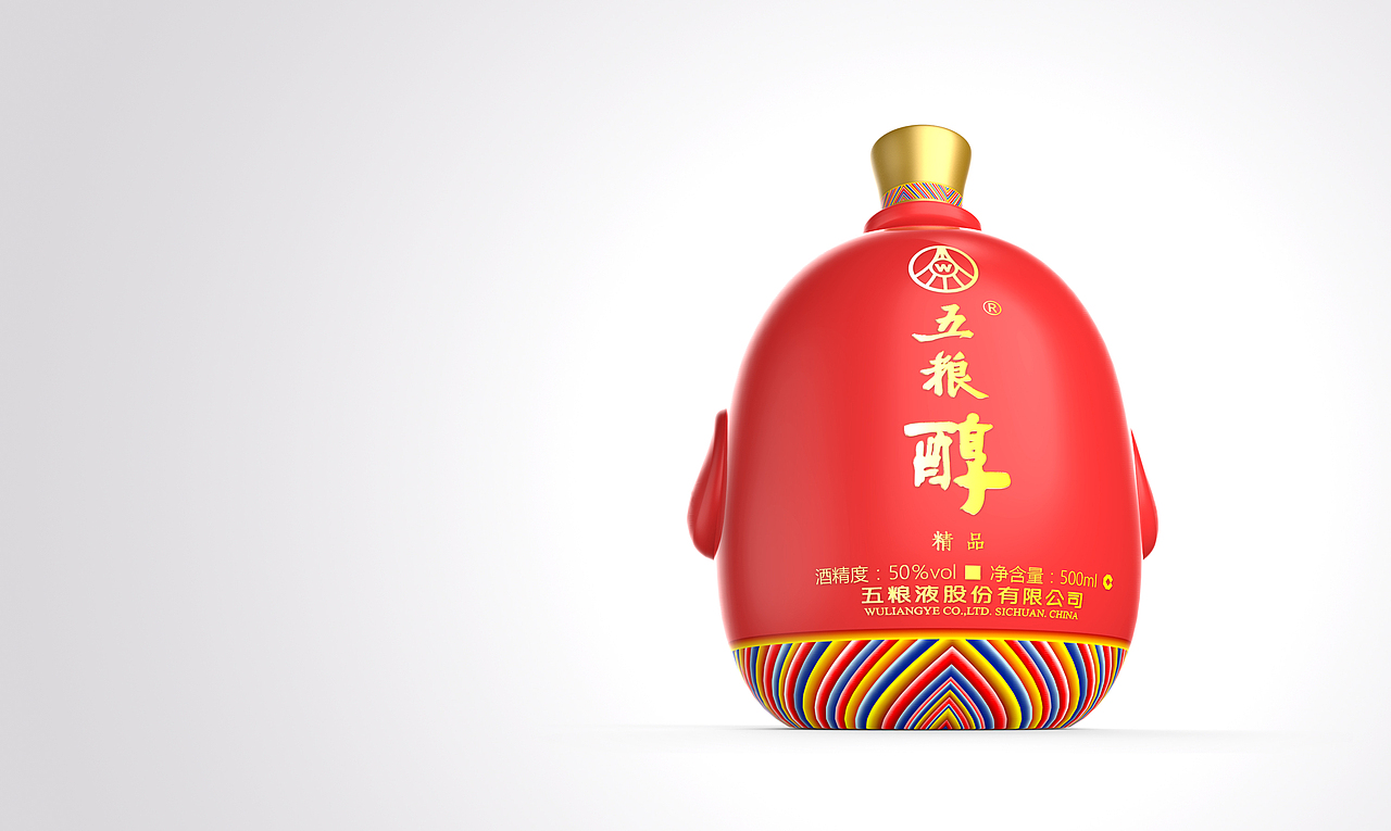 五粮液白酒包装谁家（图ZMTg3NzA0MDI4） - 包装 - 站酷设计师Sean小羊肖恩原创素材 - 站酷ZCOOL