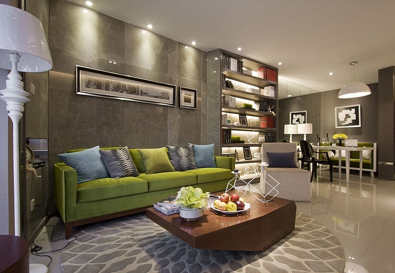 家和装饰--华府天骄--现代简约风格 联系电话:13558826734