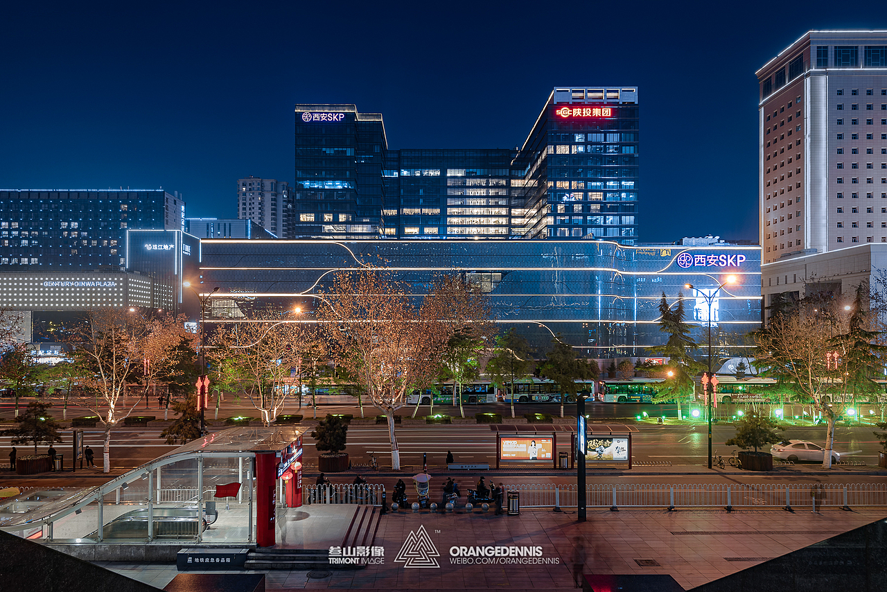 西安SKP - 夜景照明