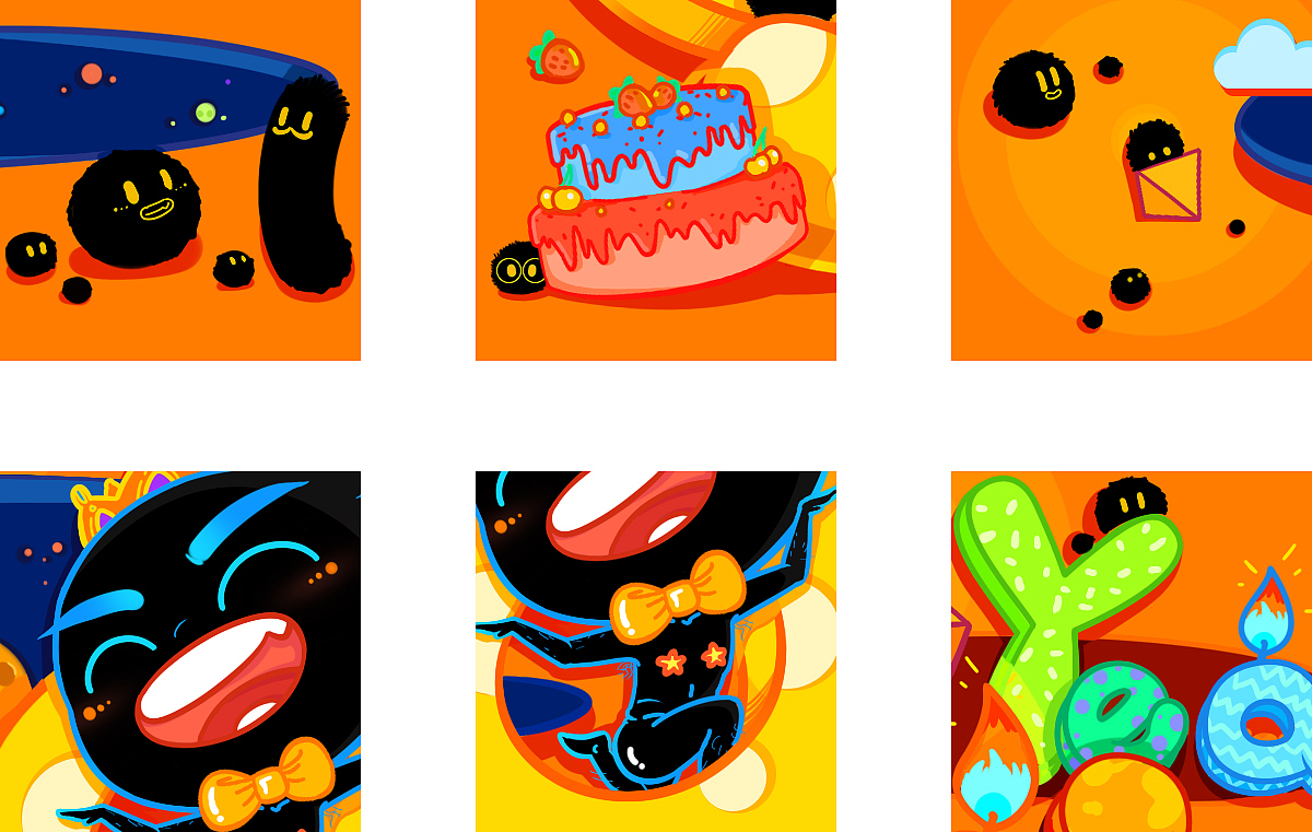 9th year,生快小Z,Happy birthday!（图ZMzExMjA4NzY=） - 创作习作 - 站酷设计师娜安Nae_Tyann原创素材 - 站酷ZCOOL