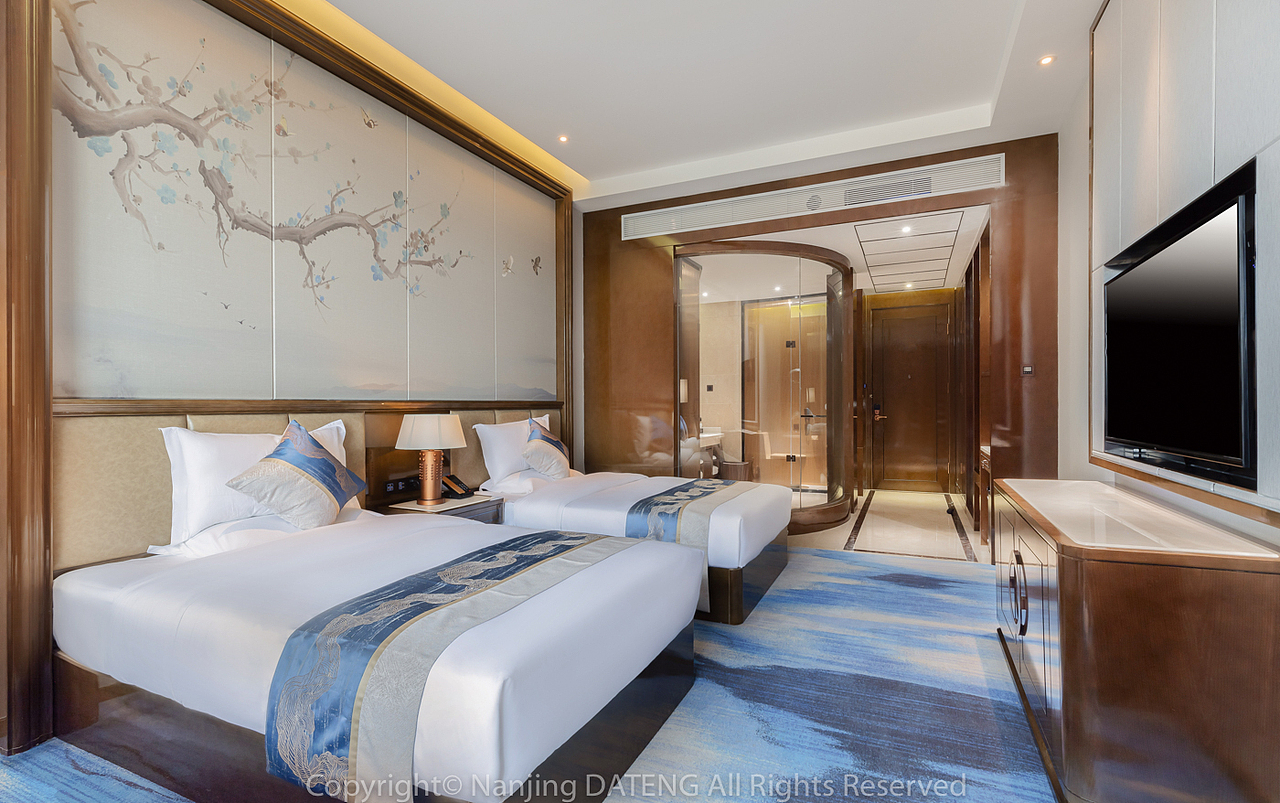 甘肃武威凯尔曼国际酒店|四星级酒店客房外观拍摄摄影