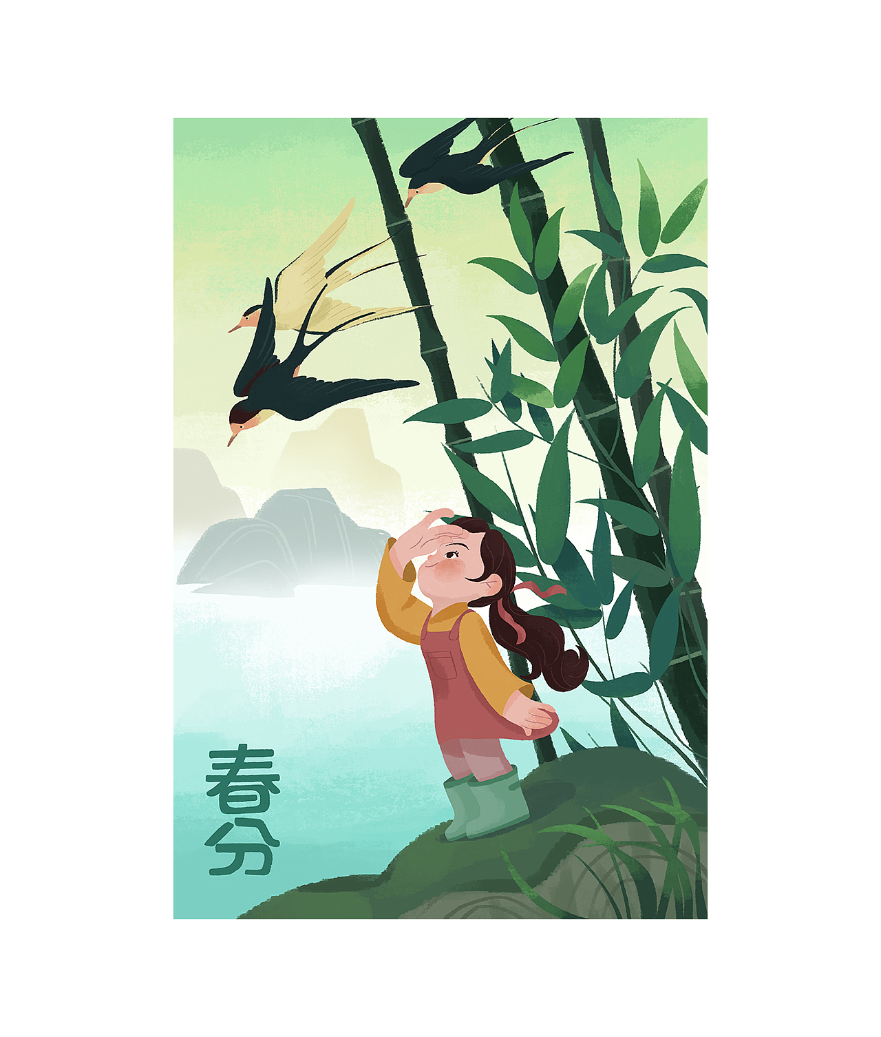 二十四节气-春季篇（图ZMjg5ODc0ODY0） - 创作习作 - 站酷设计师muuxuu原创素材 - 站酷ZCOOL