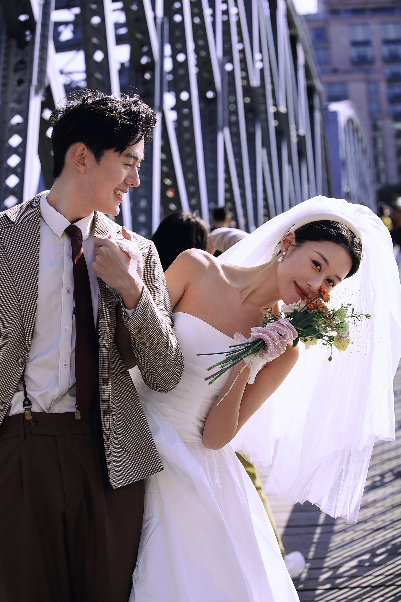 这几张婚纱照特写真的好喜欢哇!狠狠心动啦~