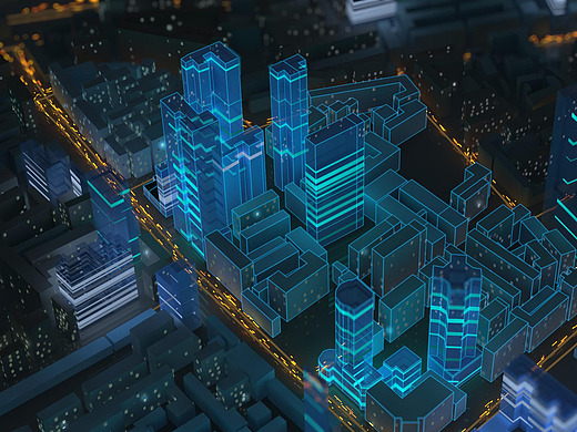 houdini智慧城市程序建模