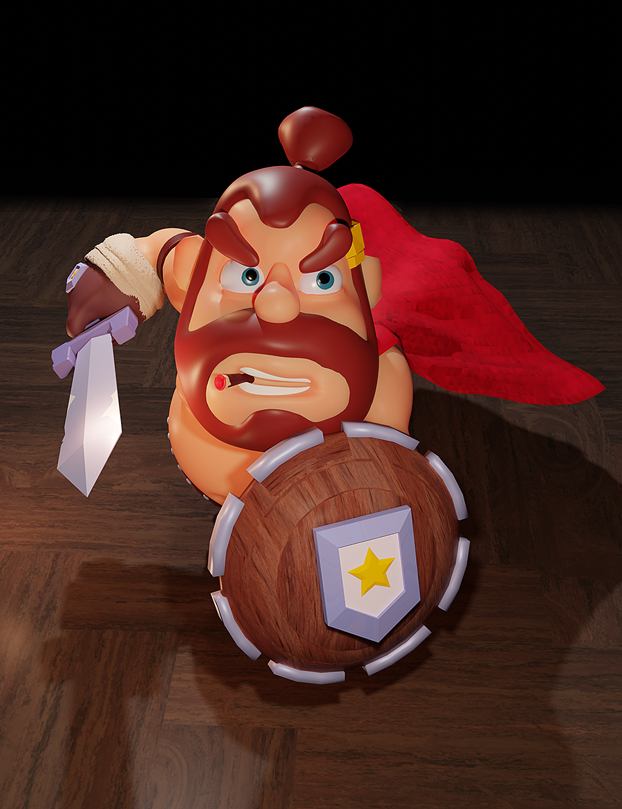 Blender建模练习（图ZMjA3NzEyMzM2） - 艺术插画 - 站酷设计师罗汉果儿原创素材 - 站酷ZCOOL