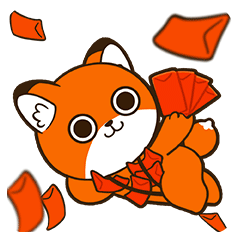 网络表情丨小狐狸亨太 新年篇(图ZMjg2NjM0ODM2) - 网络表情 - 站酷设计师江浩大叔工作室原创素材 - 站酷ZCOOL