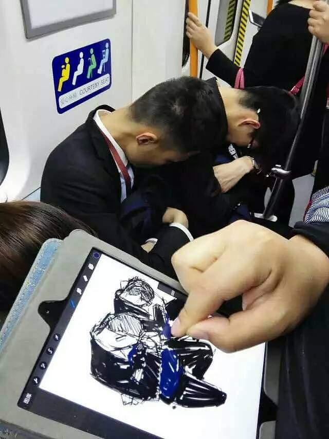 这一年的ipadmini2速写集锦(图ZNTA3NDQzMjQ=) - 艺术插画 - 站酷设计师ybbhmyd原创素材 - 站酷ZCOOL
