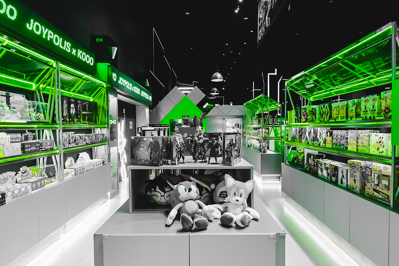 JOYPOLIS x KOOO潮玩店铺设计