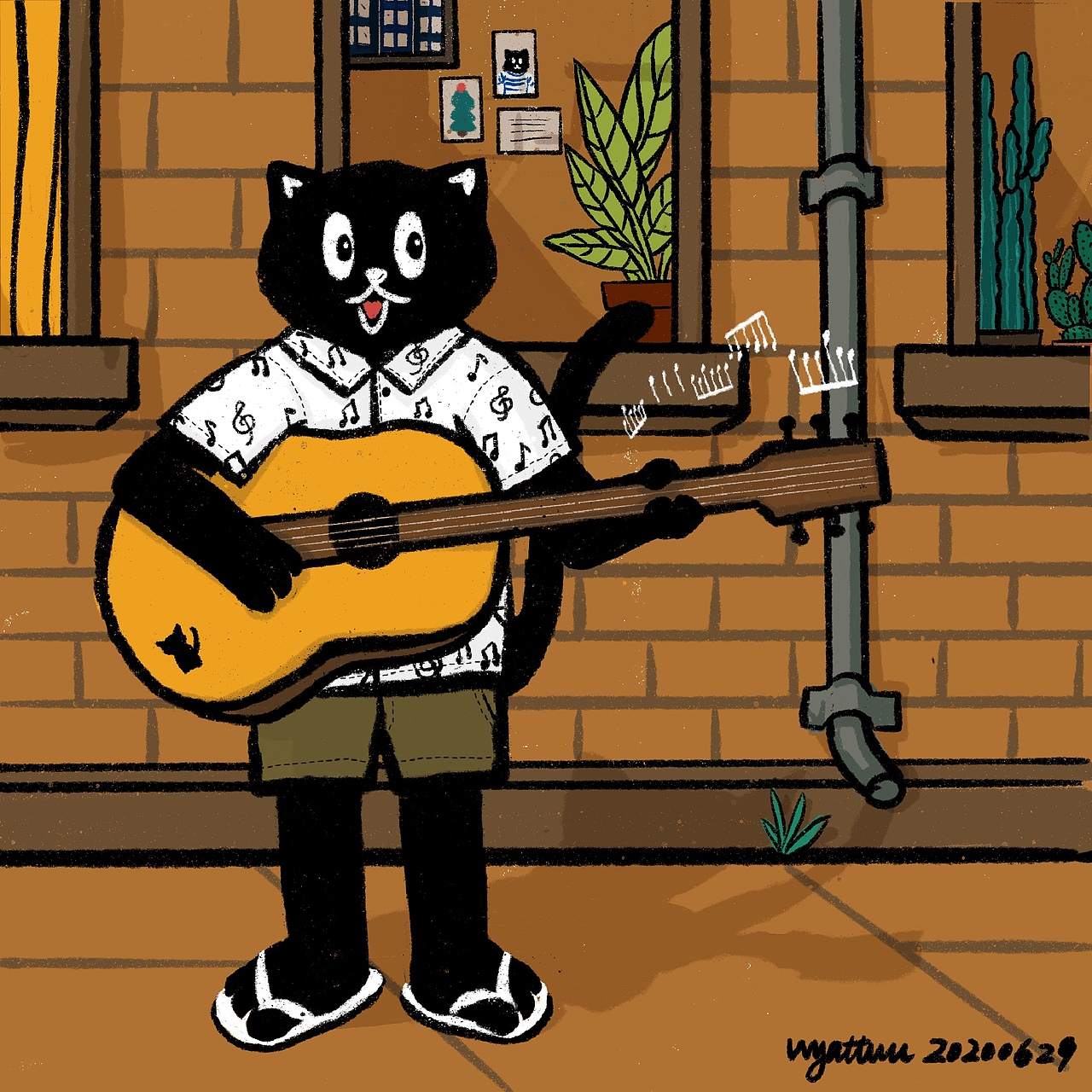 2020年6月插画习作（图ZMjE0NDc4NDAw） - 创作习作 - 站酷设计师武勇勇原创素材 - 站酷ZCOOL