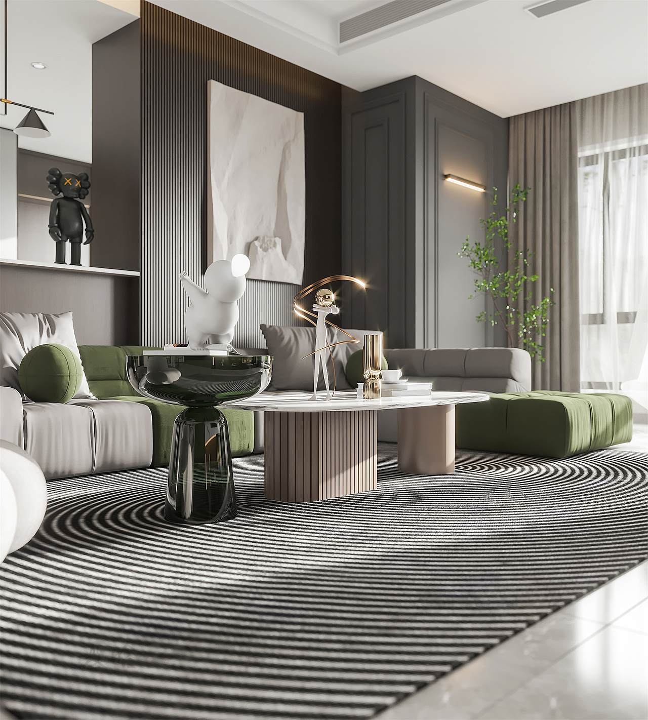 现代意式的轻奢住宅——意式风格