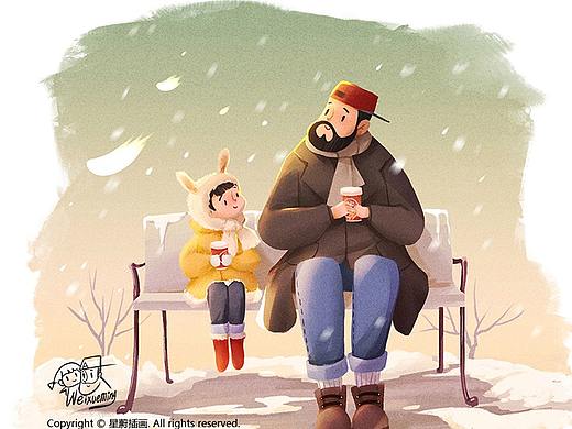 魏雪明 | 画给女儿的一组插画（第9篇）