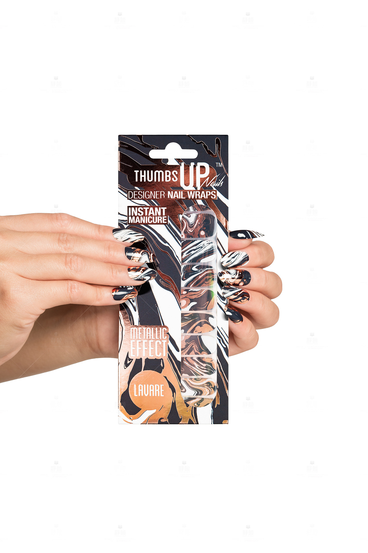 产品-美甲 摄影后期修饰