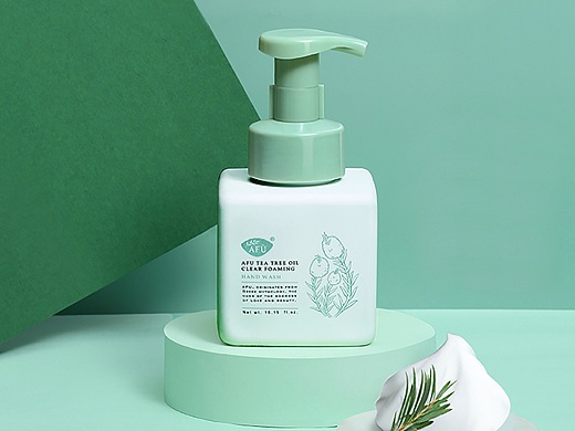 洗护包装|阿芙茶树洗手液|品牌设计|化妆品
