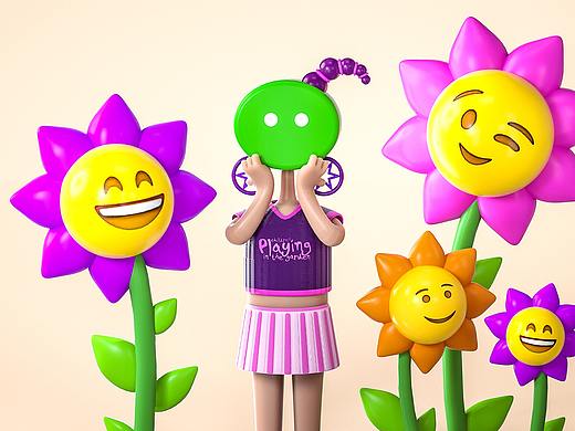 WECHAT GIRL（個(gè)人主頁-ZNDYwOTc5NTI=） - 人物/生物 - 站酷設(shè)計(jì)師Sherry雪梨梨原創(chuàng)素材 - 站酷ZCOOL