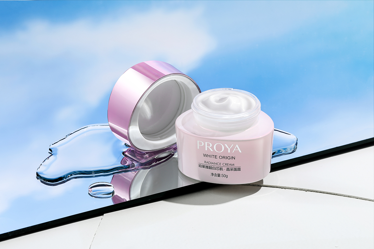 面霜 防晒 精华 保湿丨护肤产品拍摄
