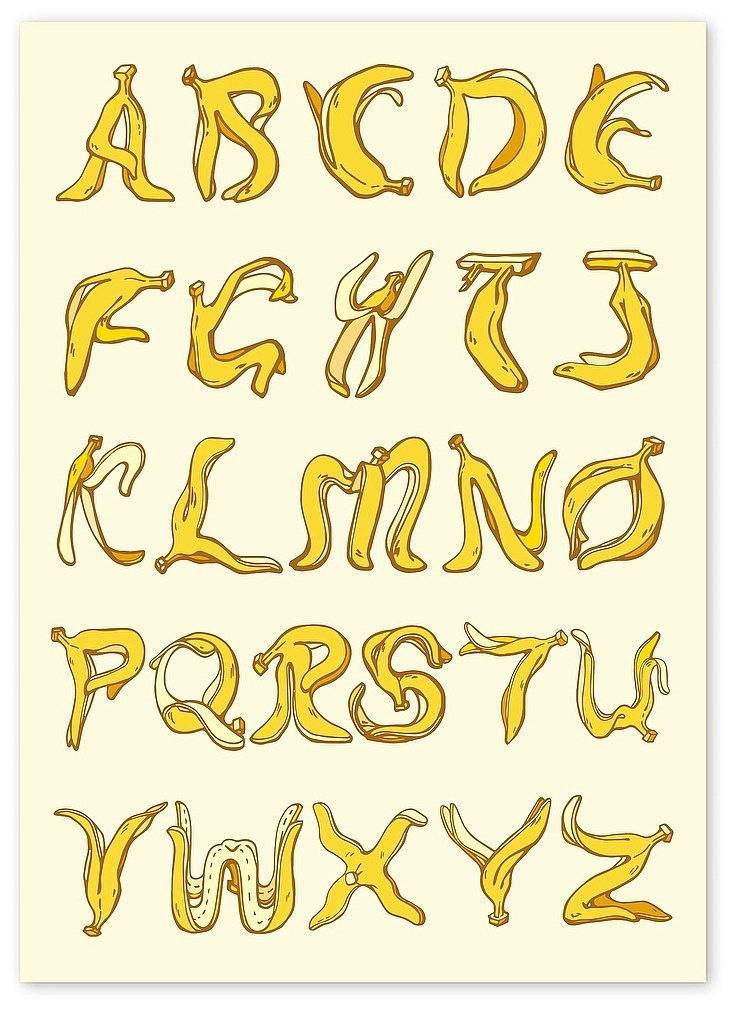 hbpd | 香蕉皮字体设计