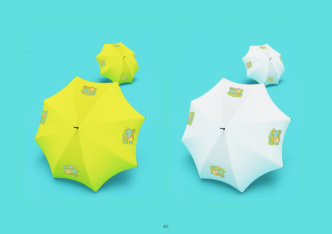 「天才学院品牌升级」VIS项目设计