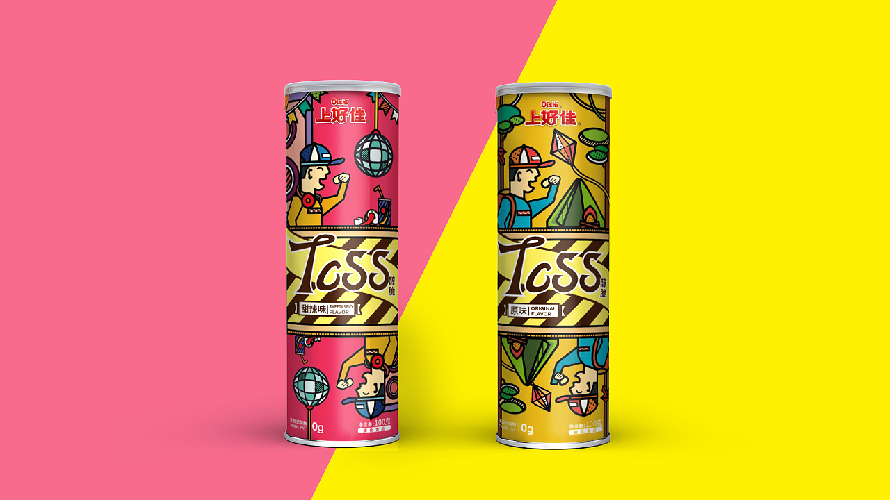 上好佳罐体包装方案