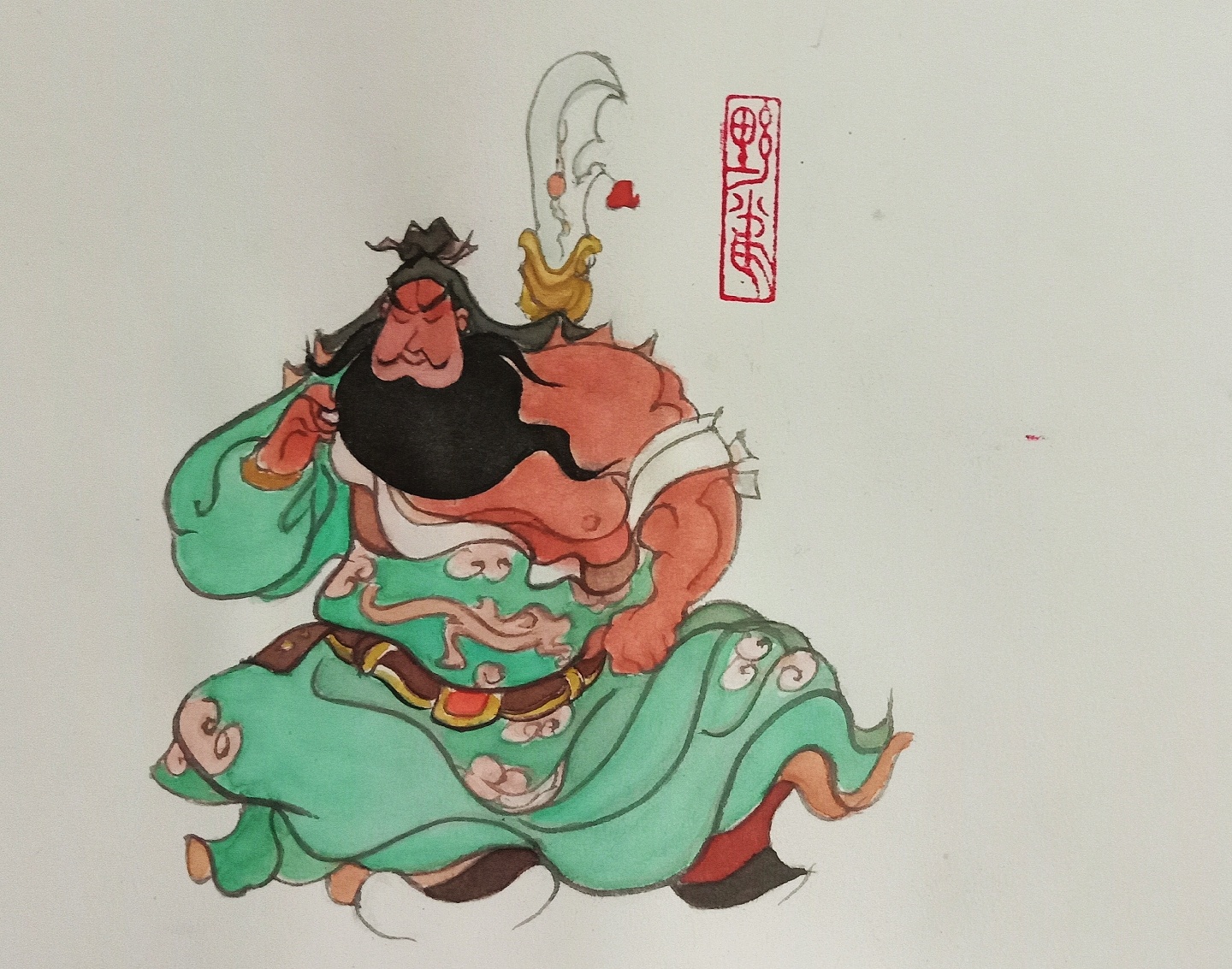 【试创作】五虎上将威名传