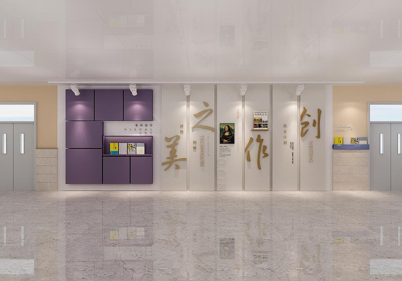 艺术长廊/巢派设计（图ZMjM4Njk1Mzg4） - 展陈设计 - 站酷设计师巢派展厅设计原创素材 - 站酷ZCOOL